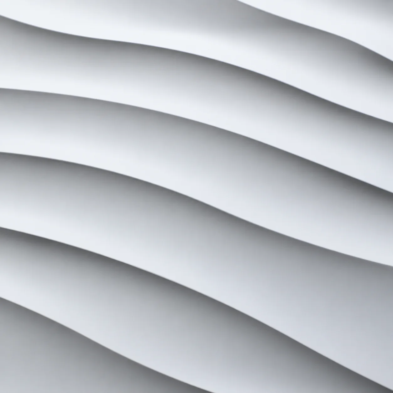 Revestimiento blanco con relieve ondulado